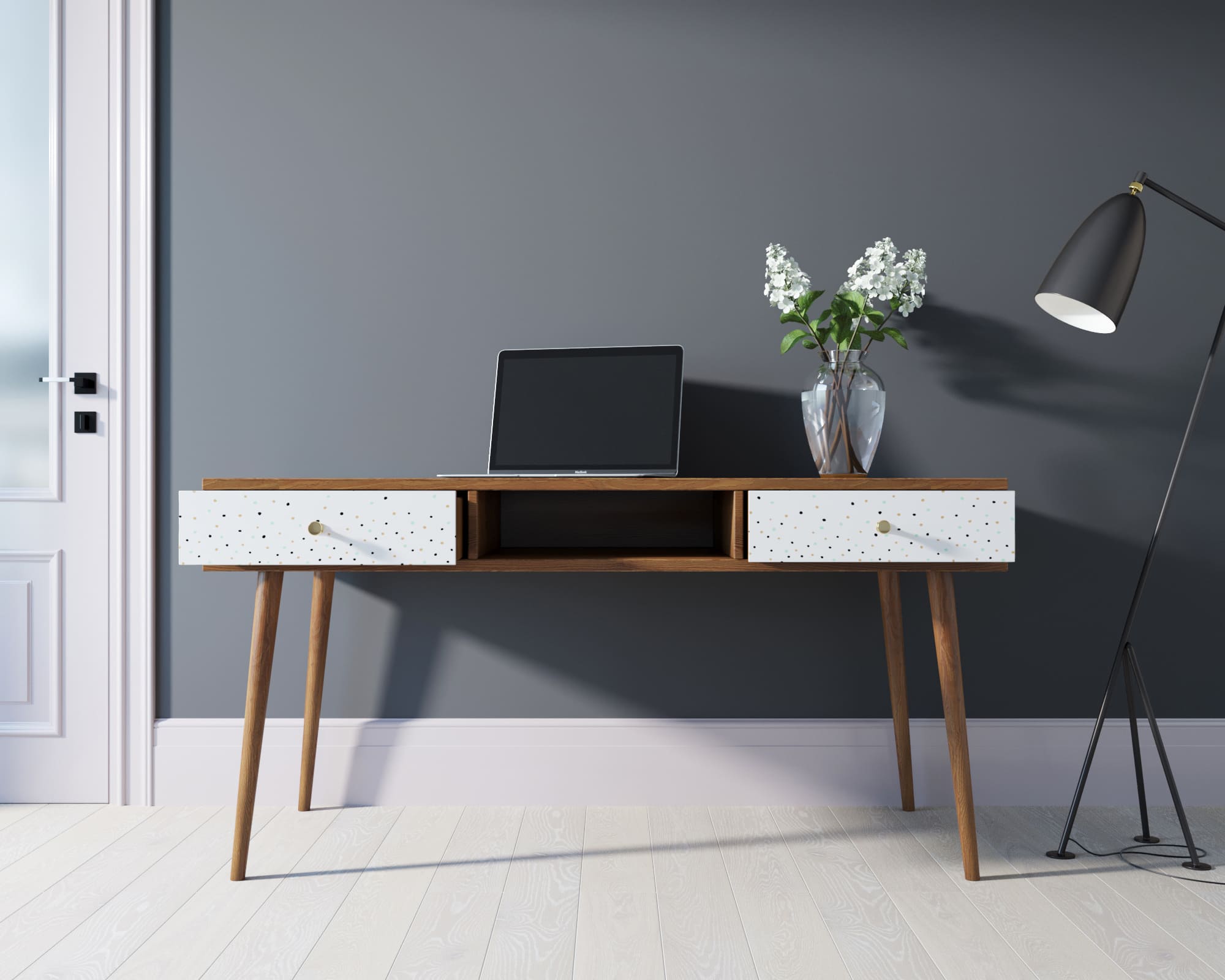 Стол рабочий "Berber" принт 15 арт BB18/Print_15 в интернет-магазине