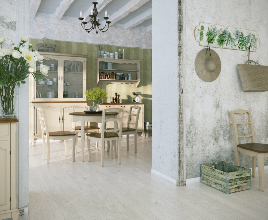 Интерьер столовой из коллекции "Leontina" арт Leontina-9