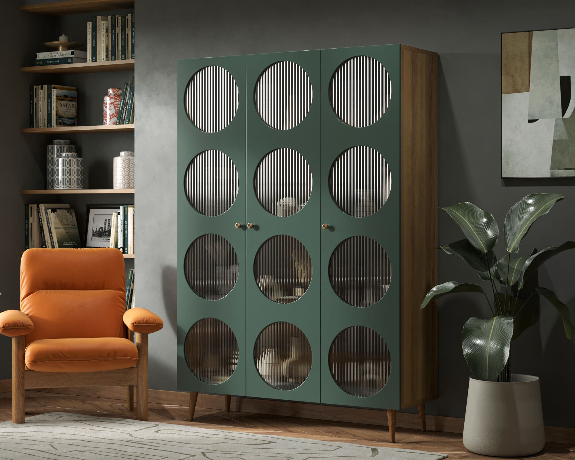 заказать Шкаф трехстворчатый ROSA арт. R12