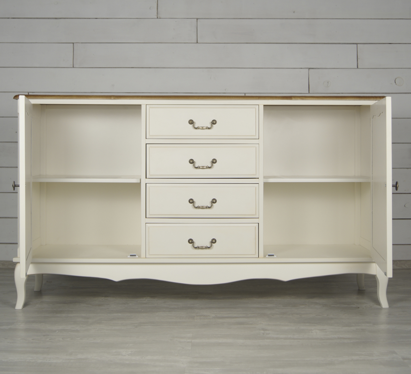 Бежевый комод "Leontina" с дверками и ящиками арт ST9351 в интерьере в Москве Бежевый комод "Leontina" с дверками и ящиками арт ST9351 в интерьере