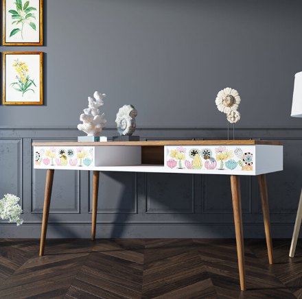 купить Стол рабочий "Berber" принт 3 арт BB18/Print_03