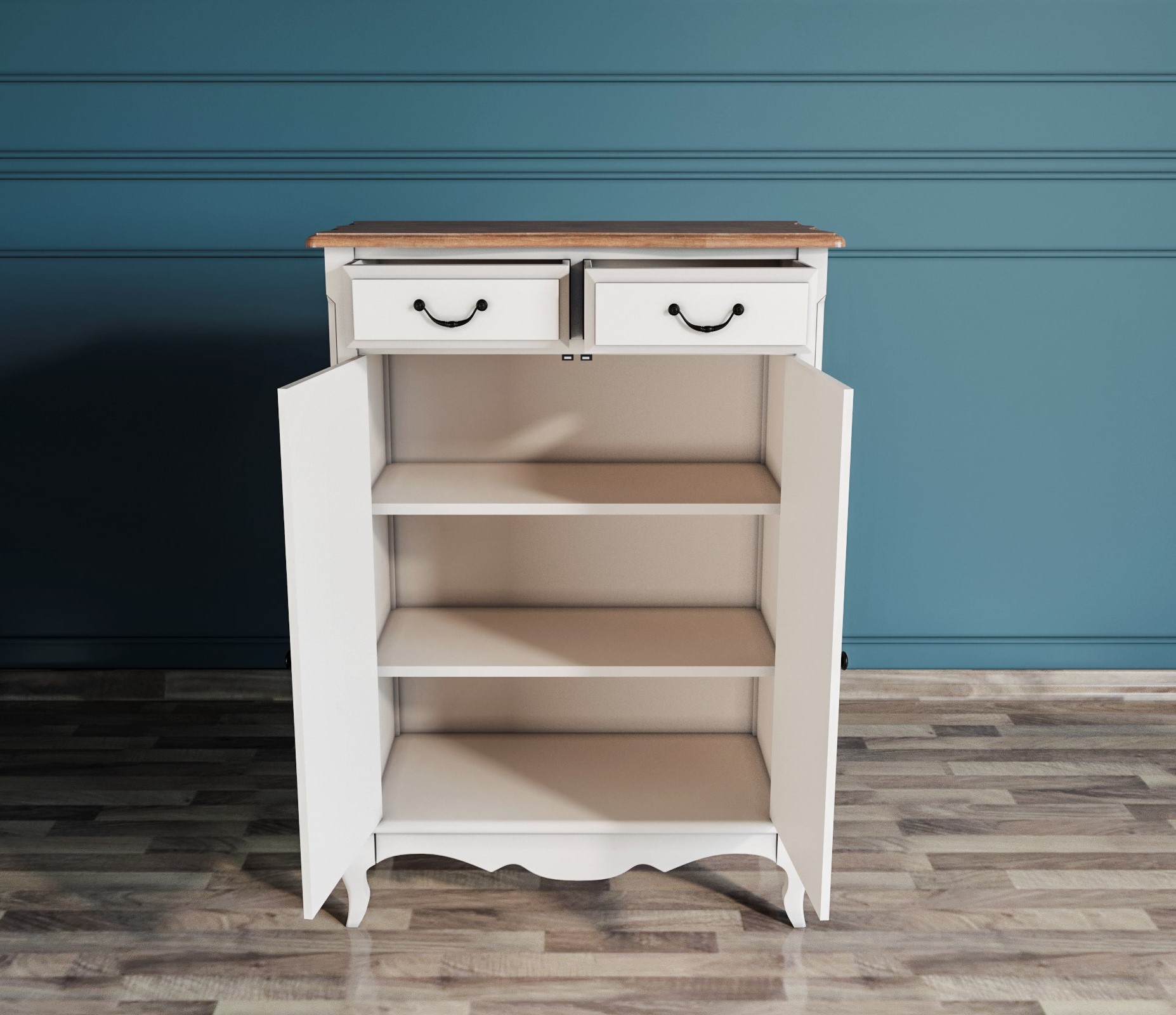 купить Комод «Leontina» на 2 ящика 2 дверки арт ST9329R