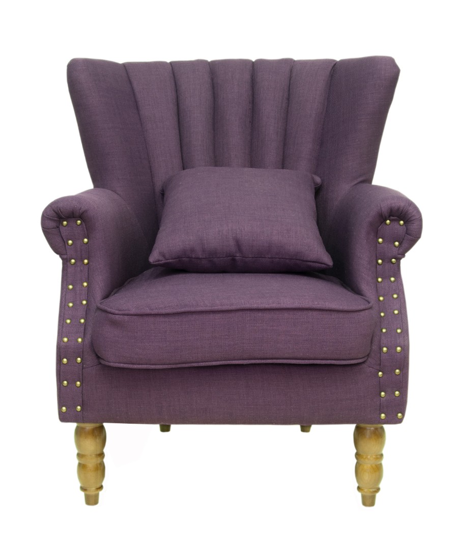 купить Кресло с пуфом Lab Violet