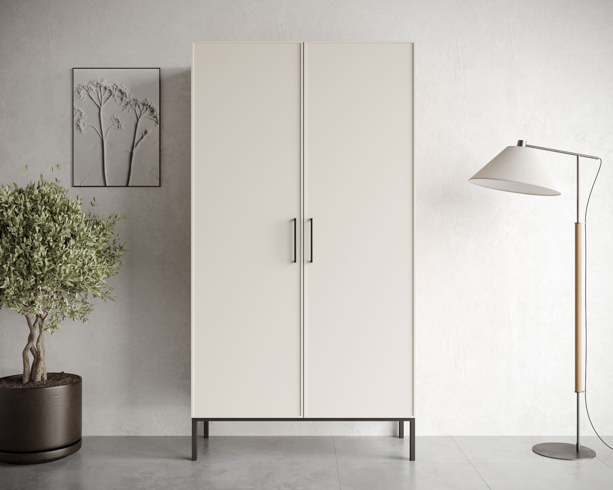 Шкаф двухдверный "Nicole" арт NEM091 в интернет-магазине в Москве Шкаф двухдверный "Nicole" арт NEM091 в интернет-магазине