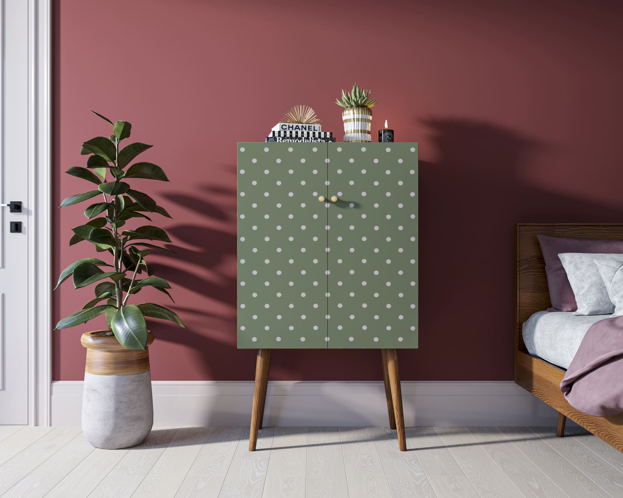 Комод на высоких ножках "Berber" 12 принт арт BB09/Print_12 в интерьере в Москве Комод на высоких ножках "Berber" 12 принт арт BB09/Print_12 в интерьере