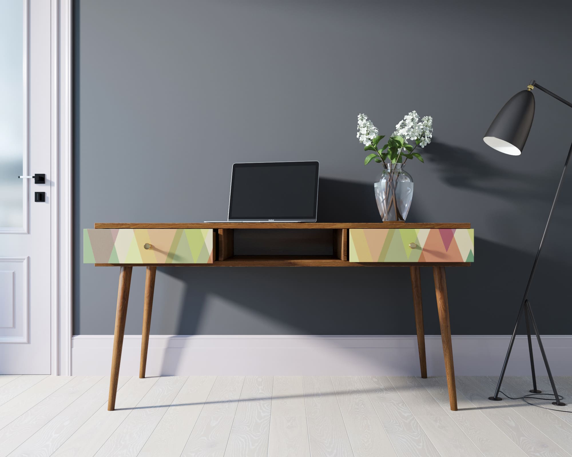 Стол рабочий "Berber" принт 16 арт BB18/Print_16 в интернет-магазине