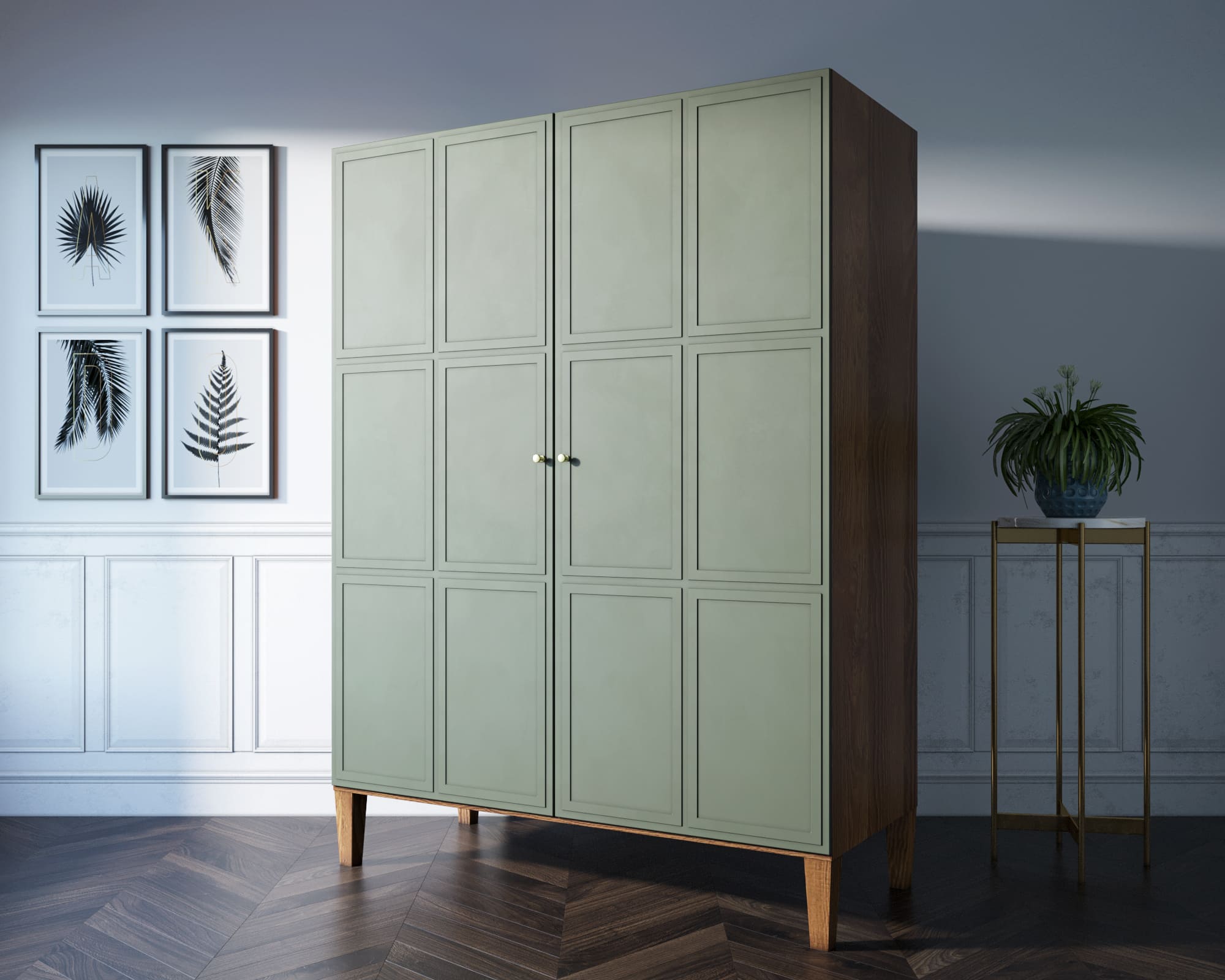 заказать Шкаф "Andersen" широкий двухстворчатый арт AN27