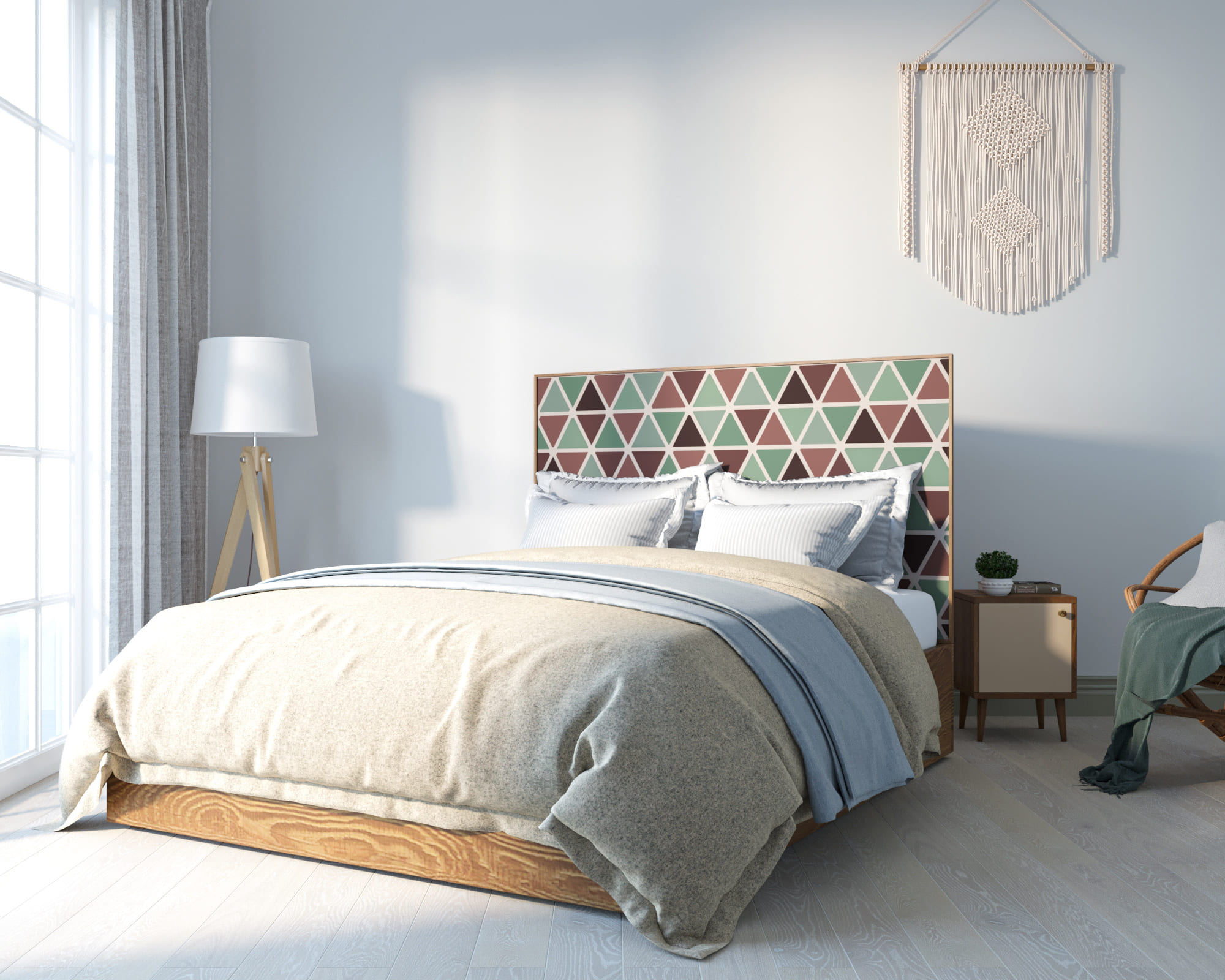 заказать Кровать "Berber" 160х200 см 26 принт арт BB41/Print_26