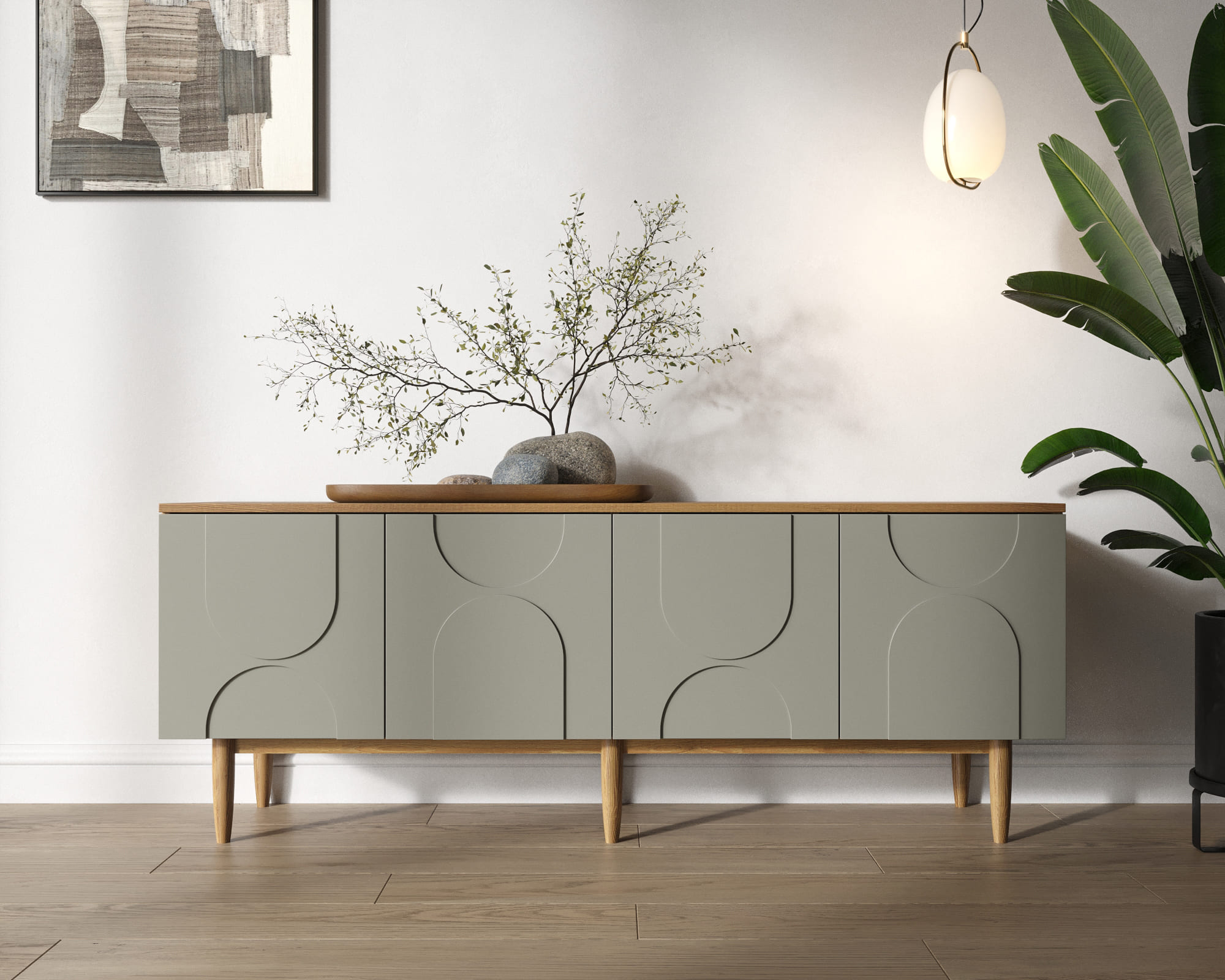 Комод с дверками "Arka" AR09-F2 в интернет-магазине в Москве Комод с дверками "Arka" AR09-F2 в интернет-магазине