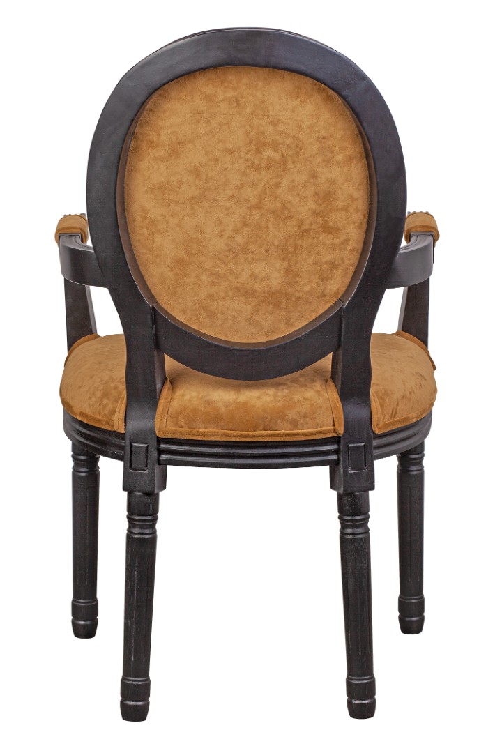 Мягкий стул с подлокотниками Volker Arm Orange в интернет-магазине