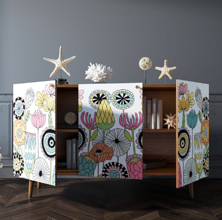 купить Комод с принтом 3 "Berber" арт BB01/Print_03 в Москве купить Комод с принтом 3 "Berber" арт BB01/Print_03