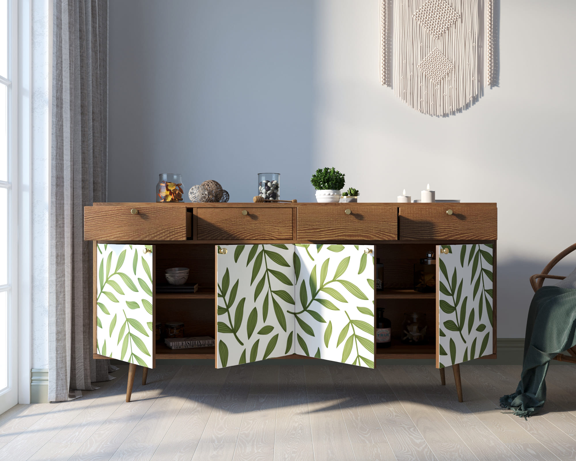 купить Комод "Berber" четыре дверки и четыре ящика 28 принт арт BB25/Print_28 в Москве купить Комод "Berber" четыре дверки и четыре ящика 28 принт арт BB25/Print_28