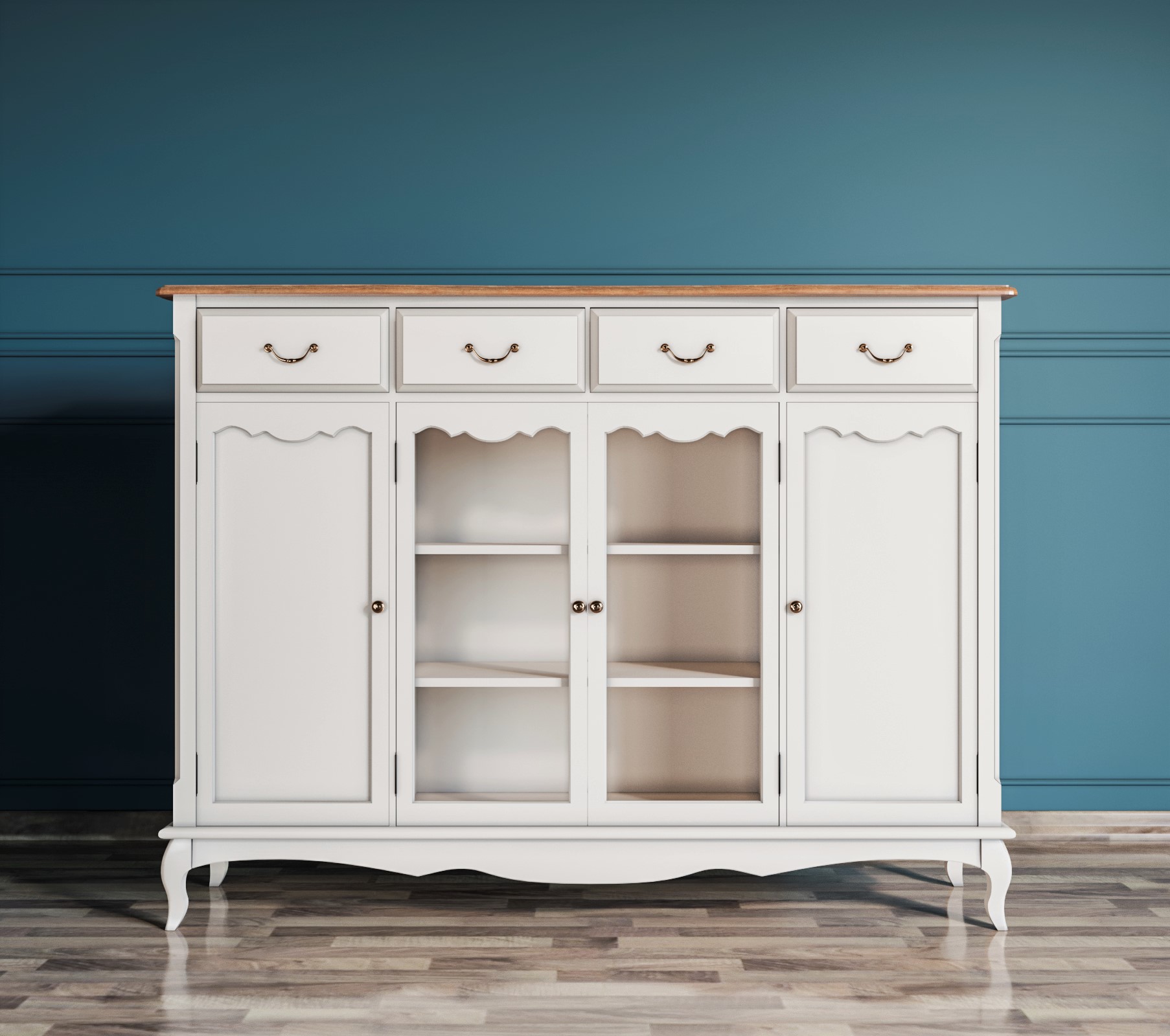 фото Комод-витрина Leontina арт ST9363 в Москве фото Комод-витрина Leontina арт ST9363