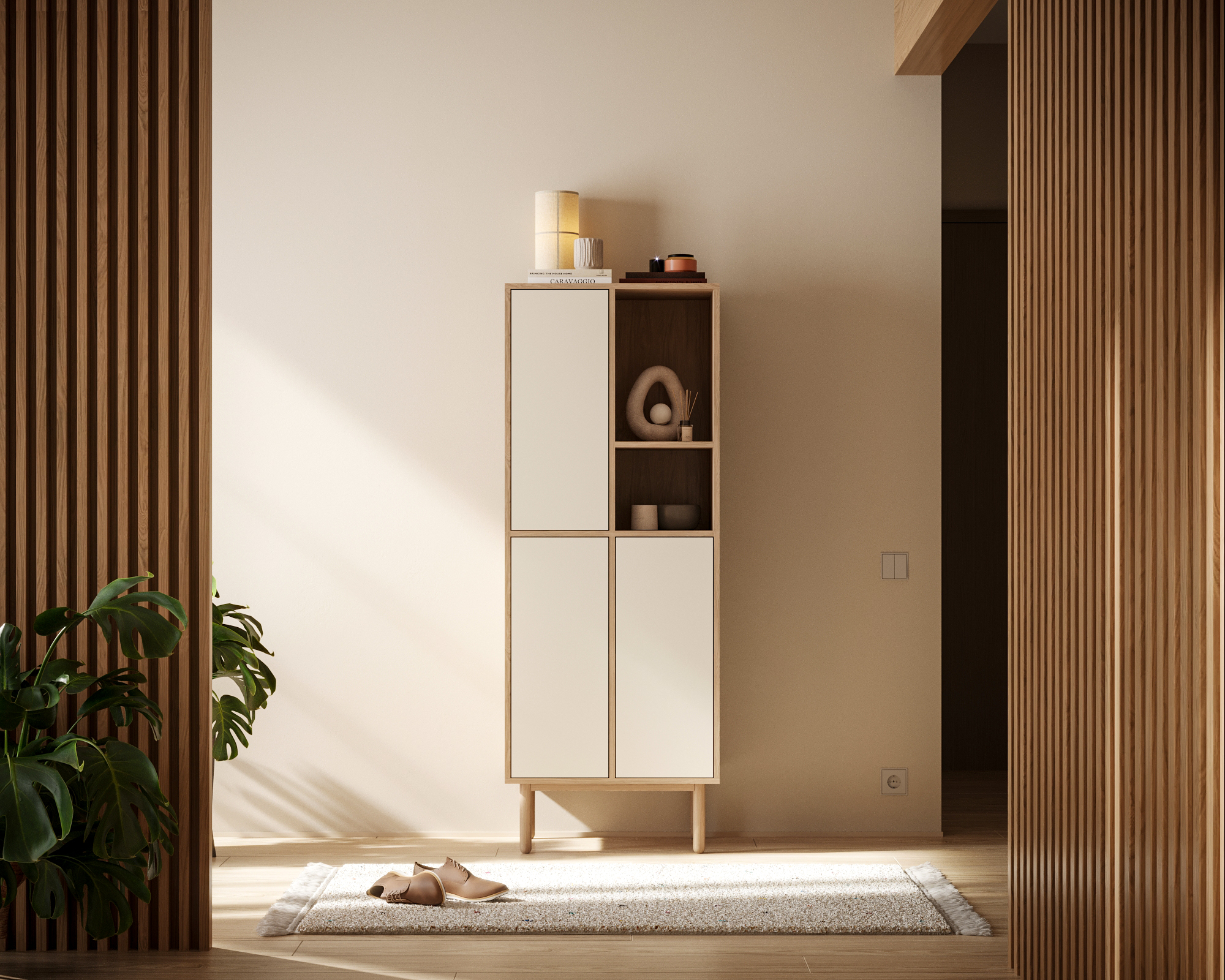 Шкаф-стеллаж с дверками "Alice" арт ALC11 в интернет-магазине в Москве Шкаф-стеллаж с дверками "Alice" арт ALC11 в интернет-магазине