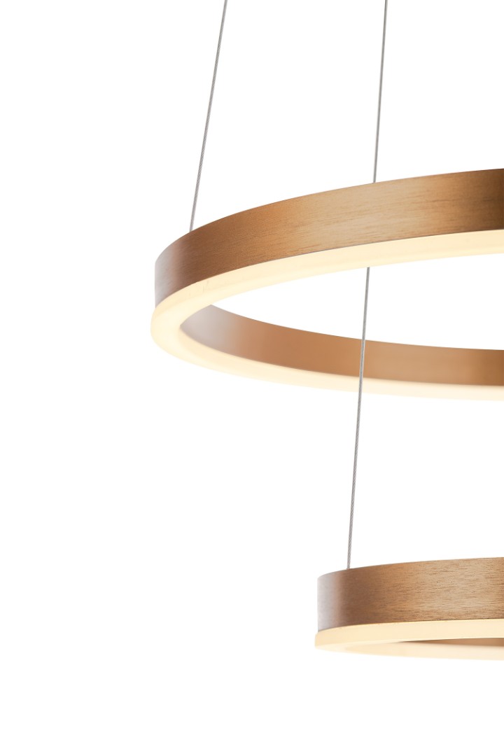 Люстра Orblaze 2 rings 400 gold в интернет-магазине