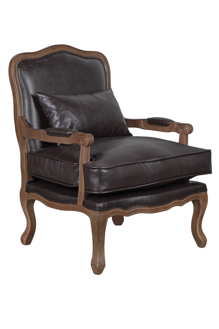 купить Мягкое полукресло с подлокотниками Nitro Brown
