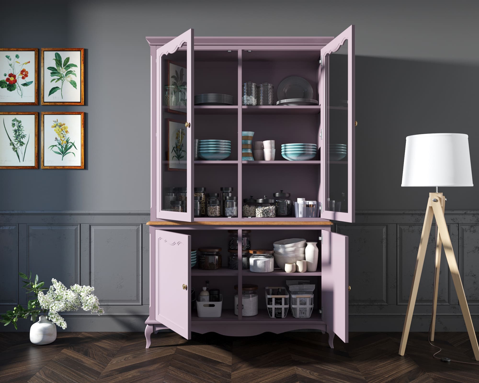 купить Буфет "Leontina Lavanda"  арт ST9332L