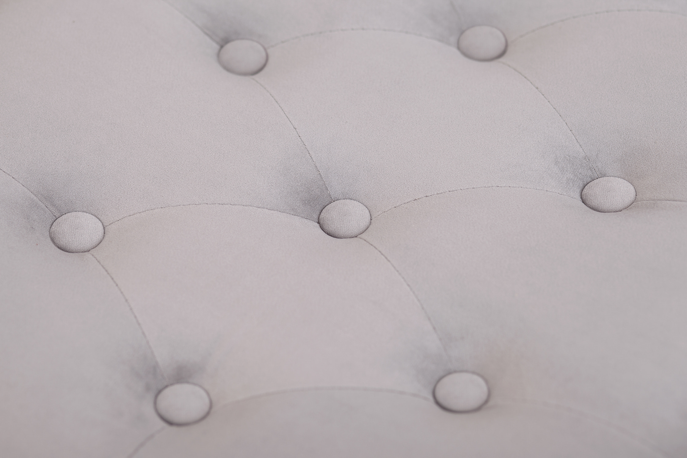 Банкетка Kina Velvet Gray в интерьере