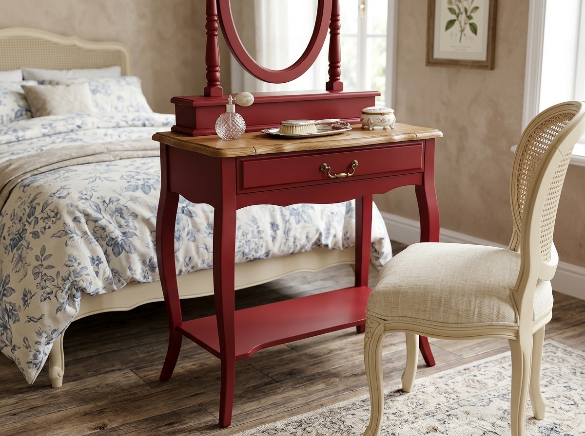 заказать Туалетный столик "Леонтина (Leontina)" с зеркалом арт ST9321/3031