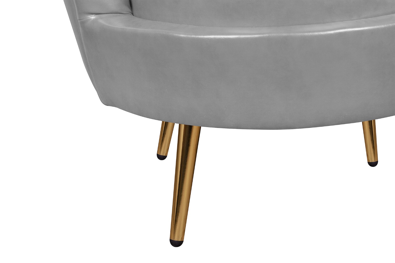 фото Низкое кресло ракушка Pearl Grey V2 в интерьере