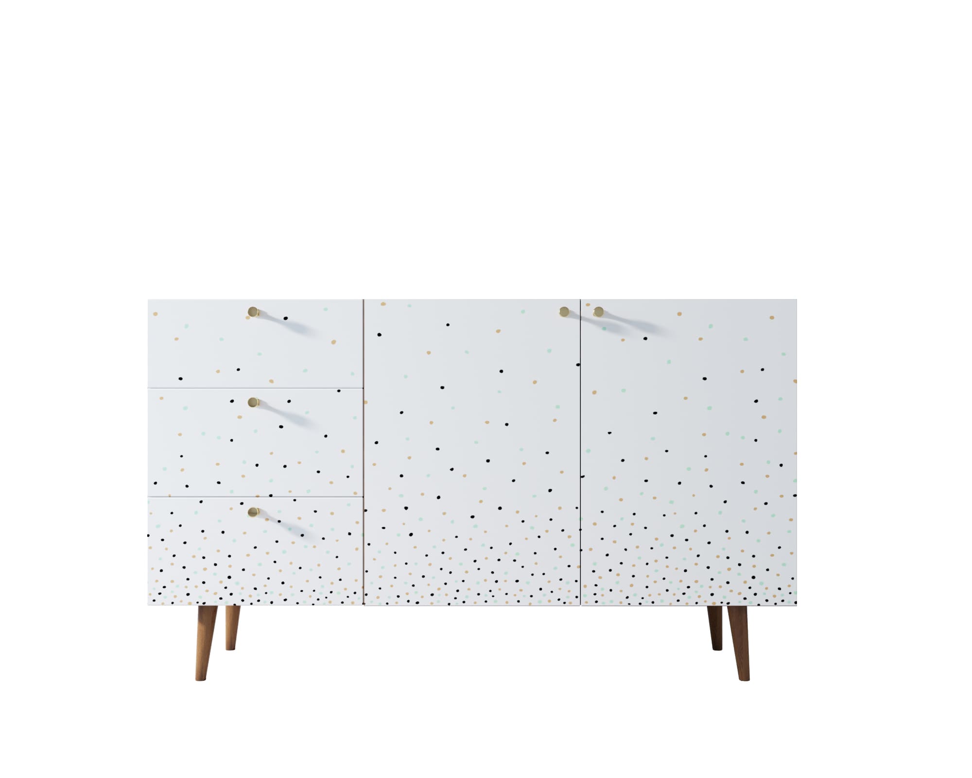 заказать Комод "Berber" с двумя дверками и ящиками принт 15 арт BB17/Print_15