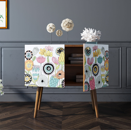 купить Комод на высоких ножках "Berber" малый арт BB13/Print_03 в Москве купить Комод на высоких ножках "Berber" малый арт BB13/Print_03