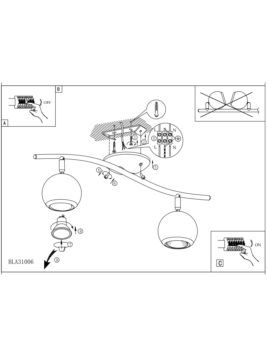 купить Светодиодный спот BIMEDA 31006