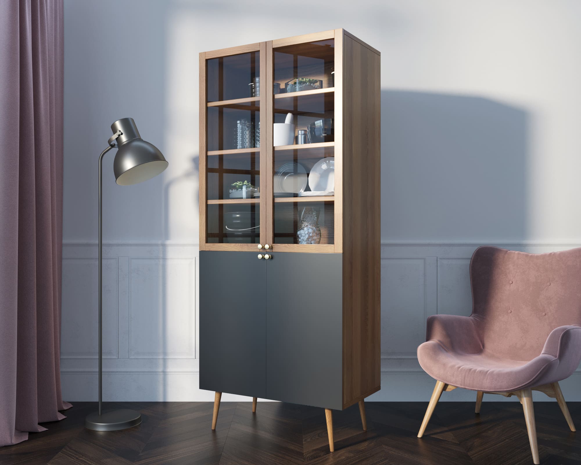 заказать Буфет "Berber" малый принт 33 арт BB30/Print_33