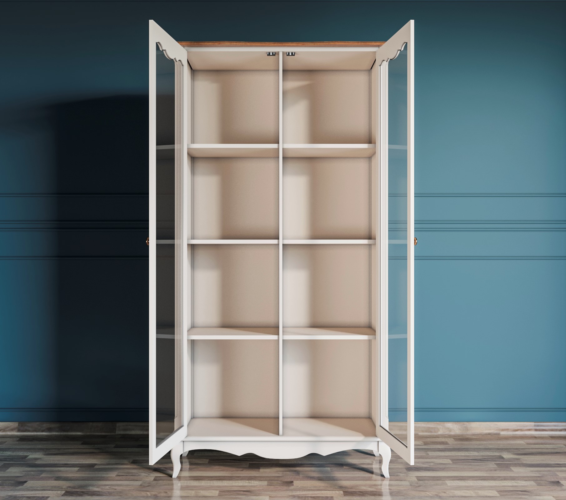 купить Шкаф "Leontina" для посуды без ящиков арт ST9355