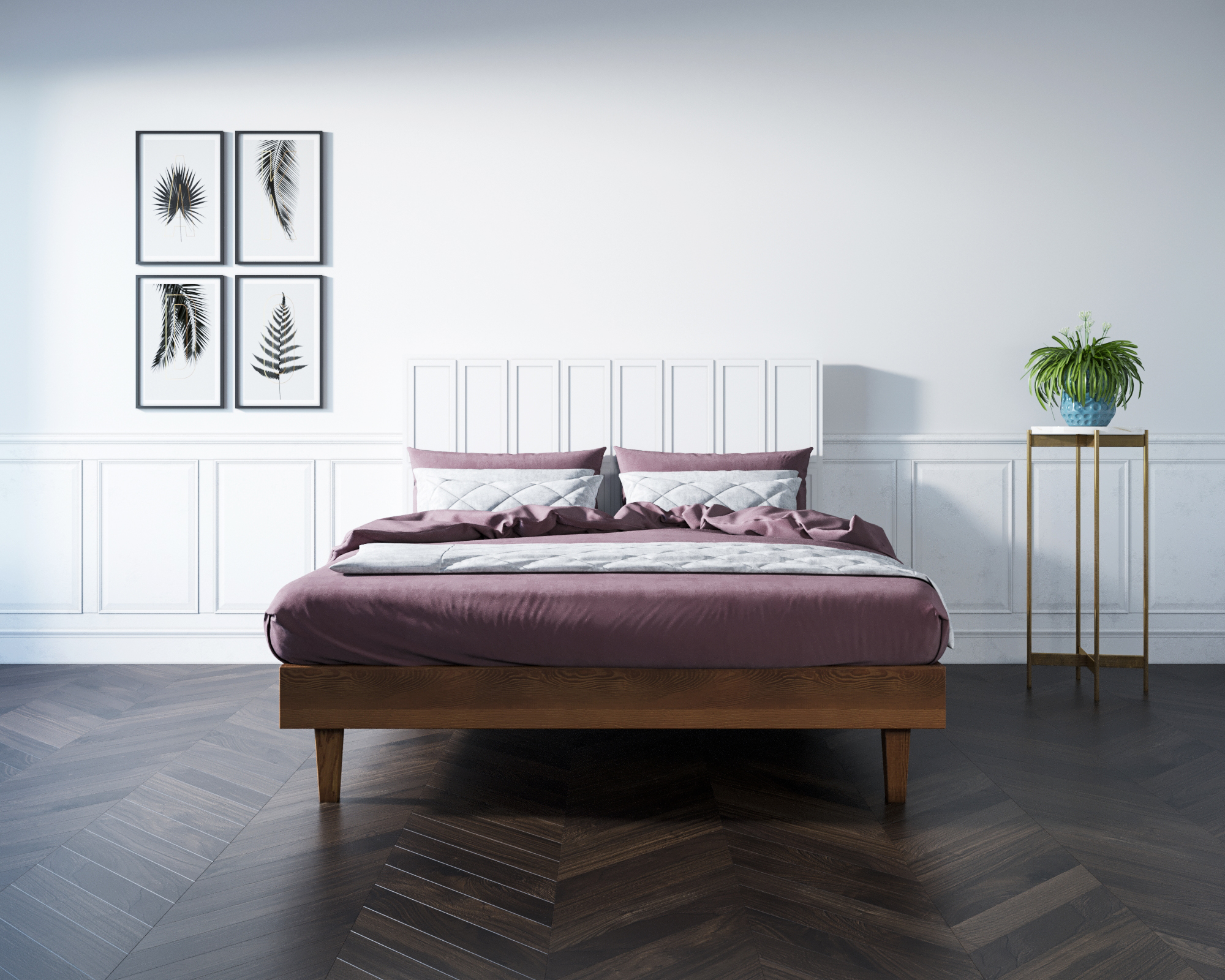 заказать Кровать "Andersen" 160х200 см арт AN160WH в Москве заказать Кровать "Andersen" 160х200 см арт AN160WH