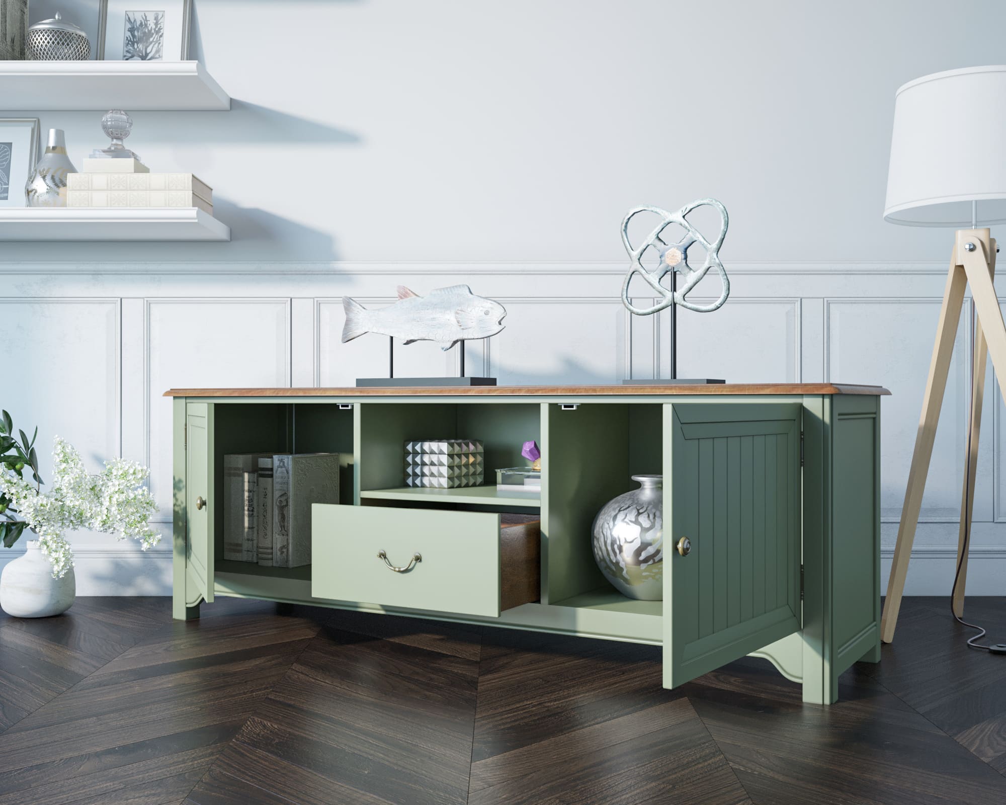 Консоль "Olivia" под TV арт GC2006 в интернет-магазине