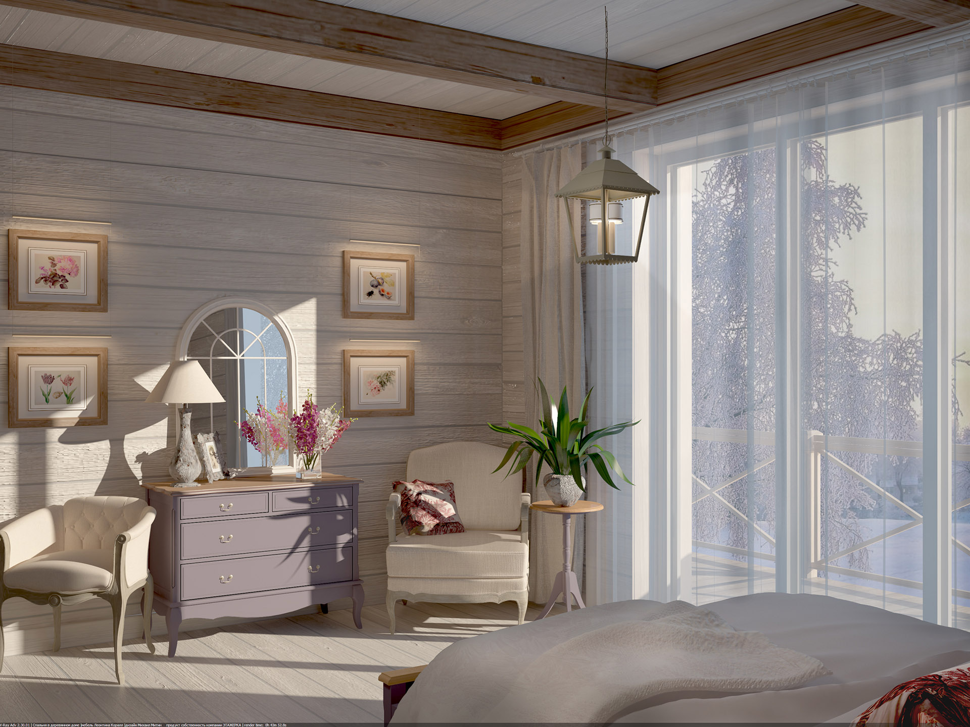 Большая спальня "Leontina lavanda" арт 1987409 Большая спальня "Leontina lavanda" арт 1987409