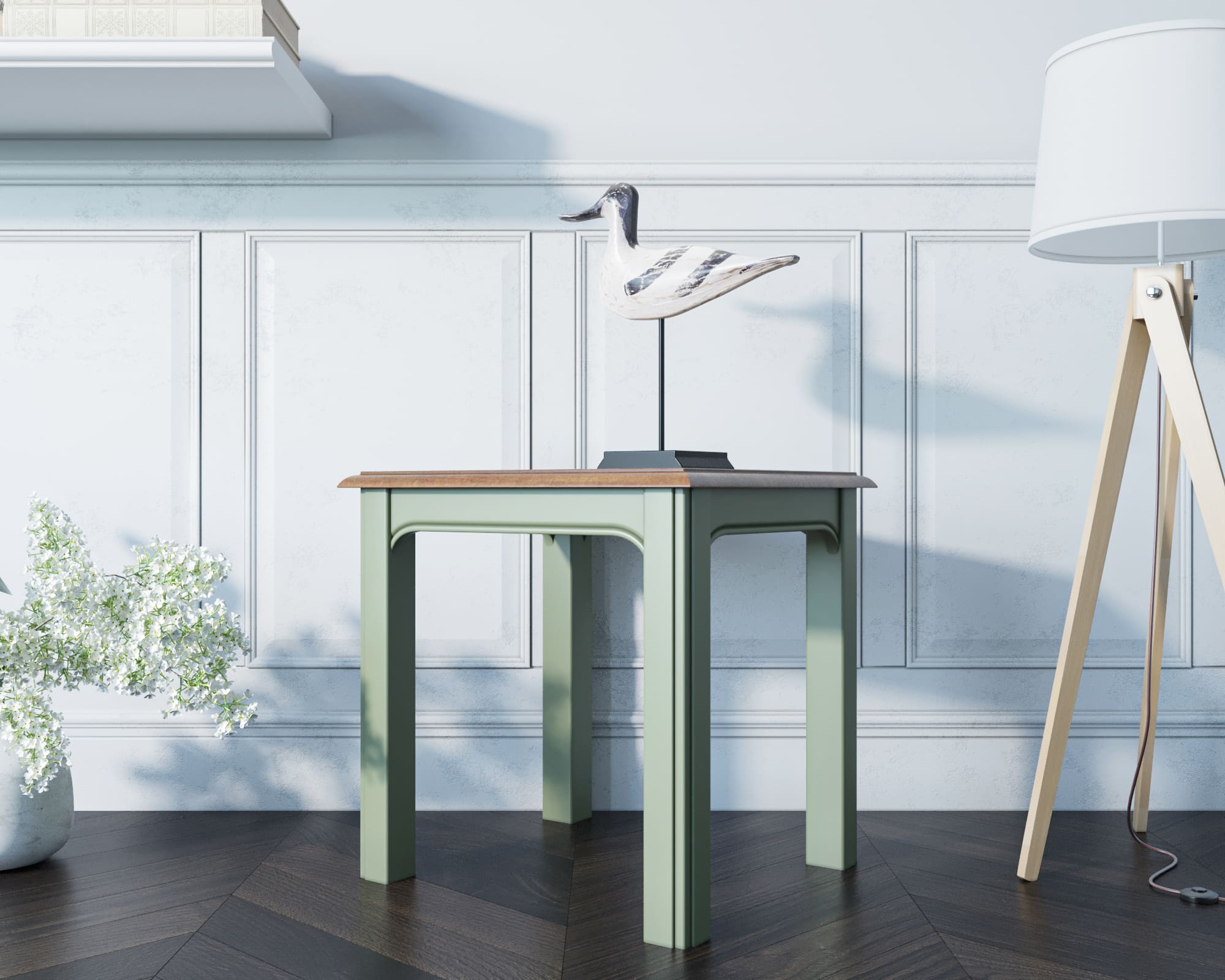 купить Прикроватная консоль Olivia средняя арт GC2003/2ETG