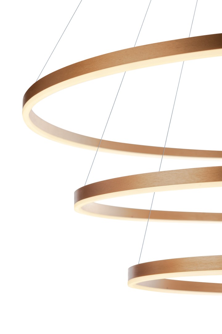 заказать Люстра Orblaze 3 rings 1000 gold в интернет-магазине