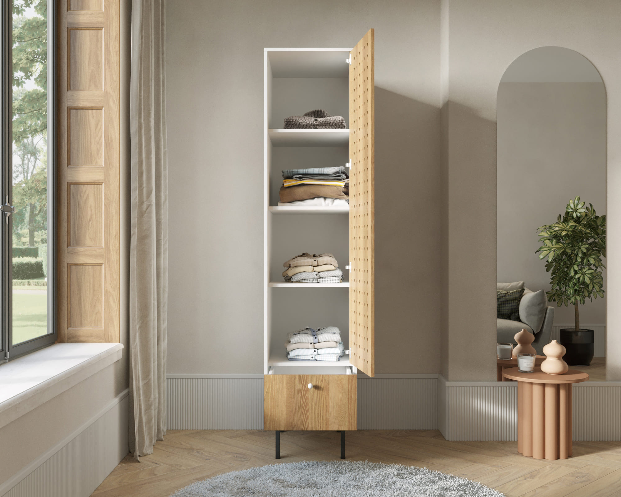 купить Шкаф одностворчатый KOTO арт KT16