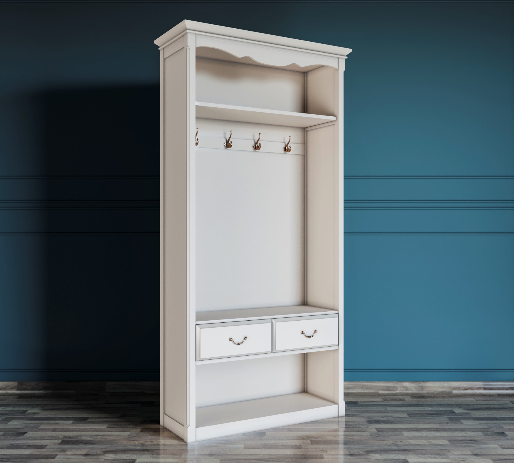 заказать Шкаф-прихожая Leontina открытая арт ST9360 в Москве заказать Шкаф-прихожая Leontina открытая арт ST9360