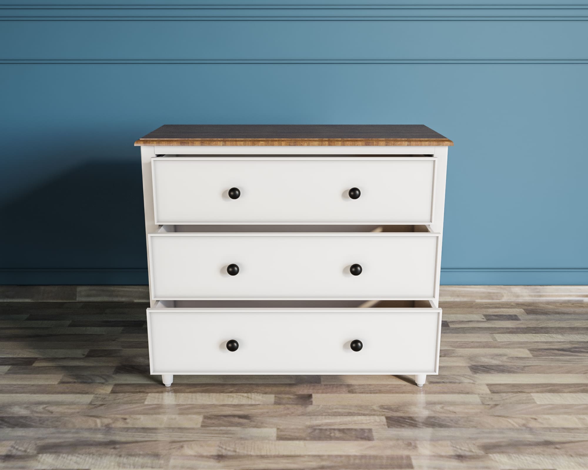 купить Комод 3 ящика "Odri" арт od2135 в Москве купить Комод 3 ящика "Odri" арт od2135