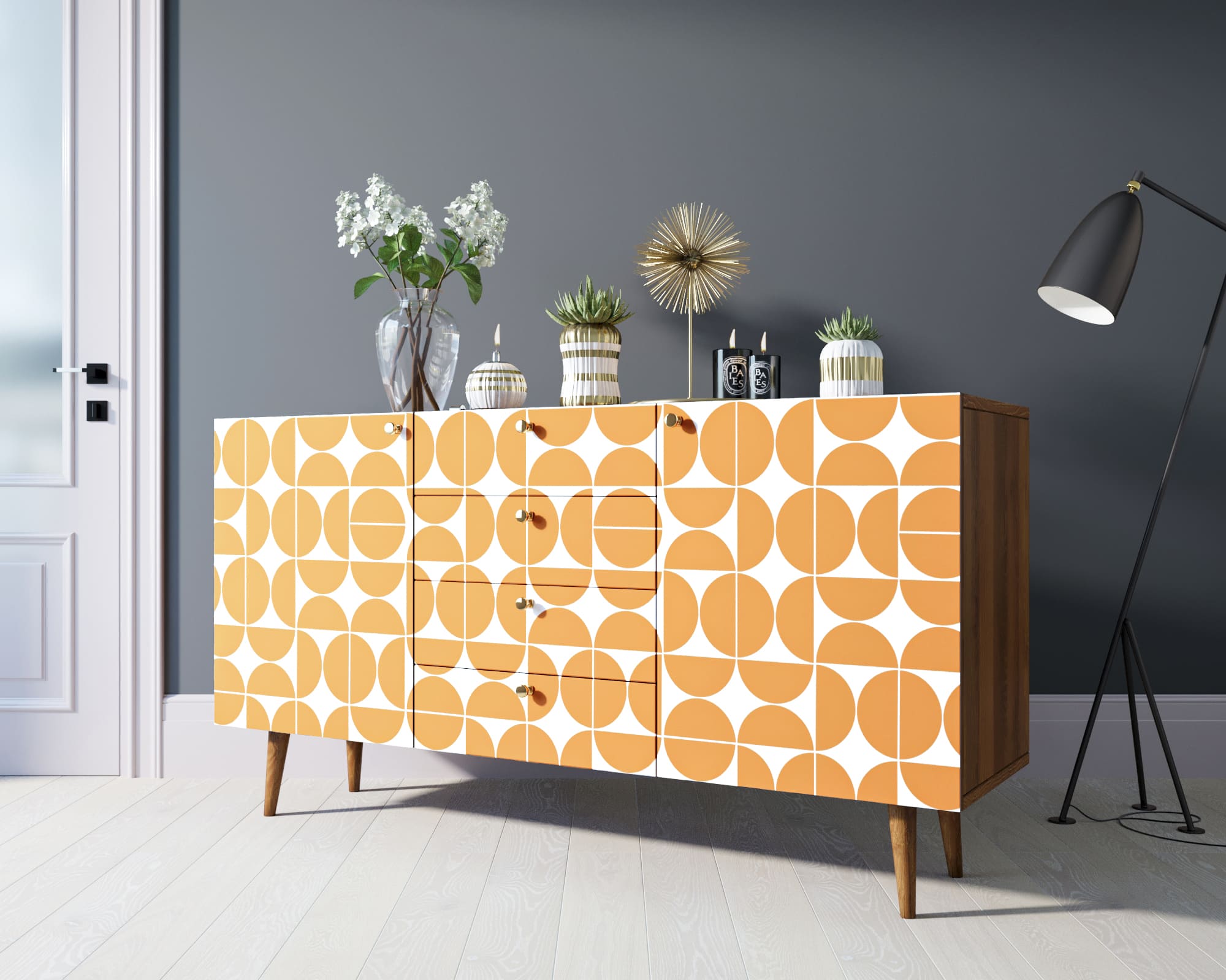 фото Комод "Berber" с ящиками 14 принт арт BB14/Print_14 в Москве фото Комод "Berber" с ящиками 14 принт арт BB14/Print_14