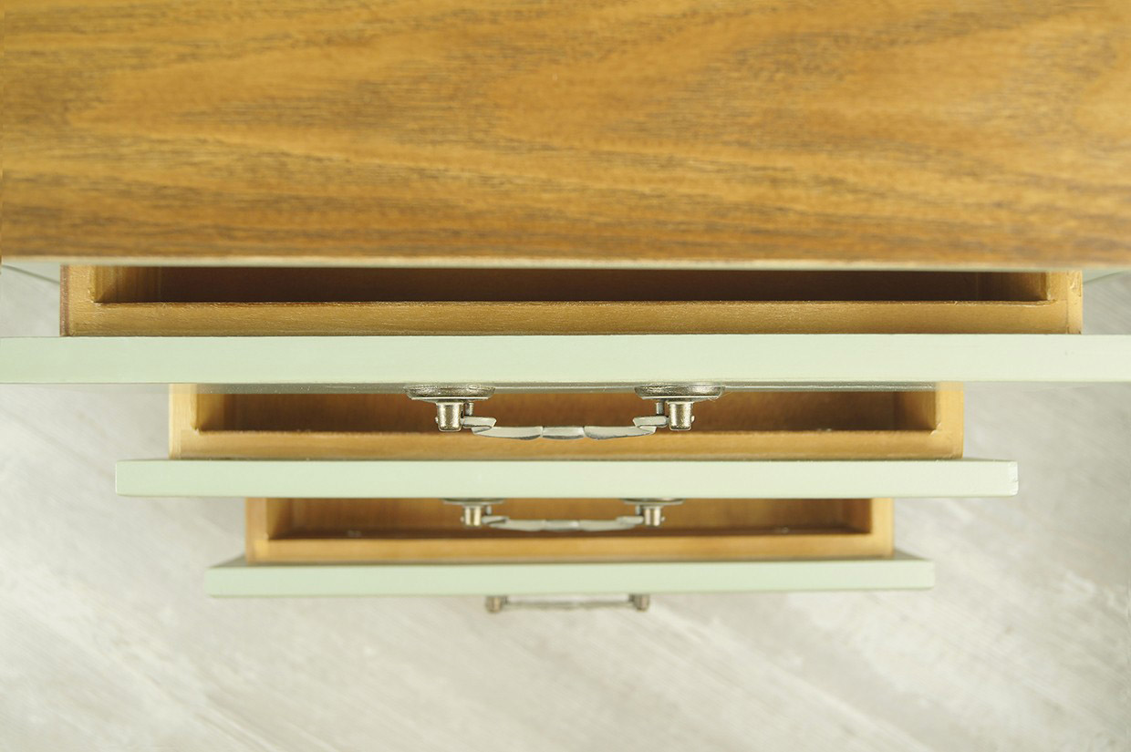 Тумба прикроватная "Olivia" на 3 ящика арт GA3002 в интернет-магазине