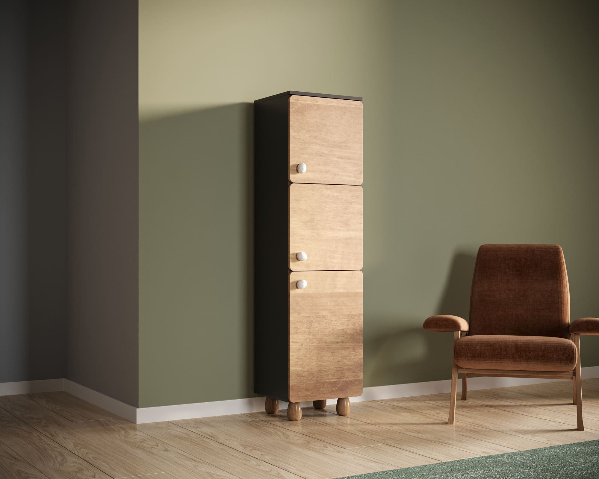 заказать Узкий шкаф с тремя дверками "Split" SP10 в Москве заказать Узкий шкаф с тремя дверками "Split" SP10