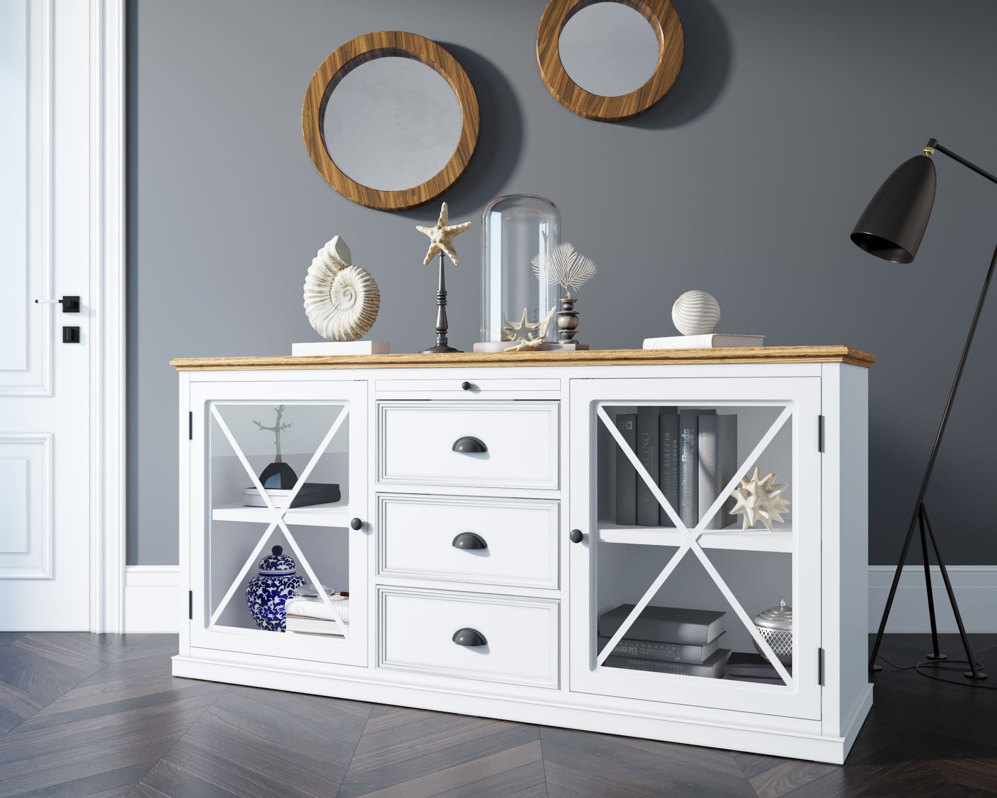 заказать Комод "Palermo" с дверками арт PL1051