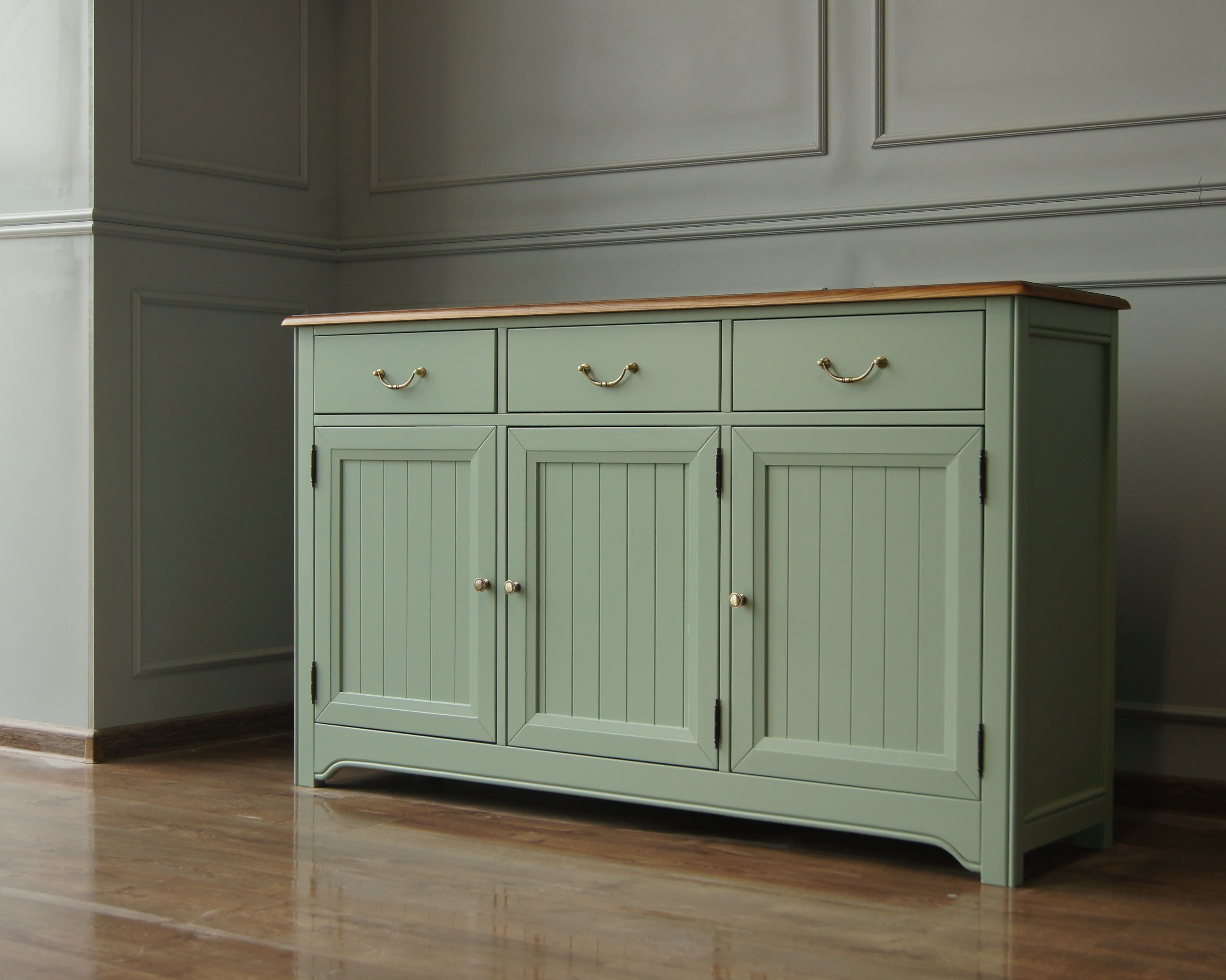 Комод Olivia 3 ящика/3 двери арт GA6005 в интерьере