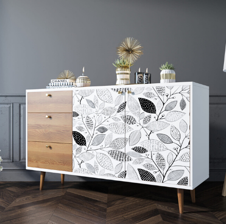 Комод "Berber" с двумя дверками и ящиками 9 принт арт BB05/Print_09 в Москве Комод "Berber" с двумя дверками и ящиками 9 принт арт BB05/Print_09