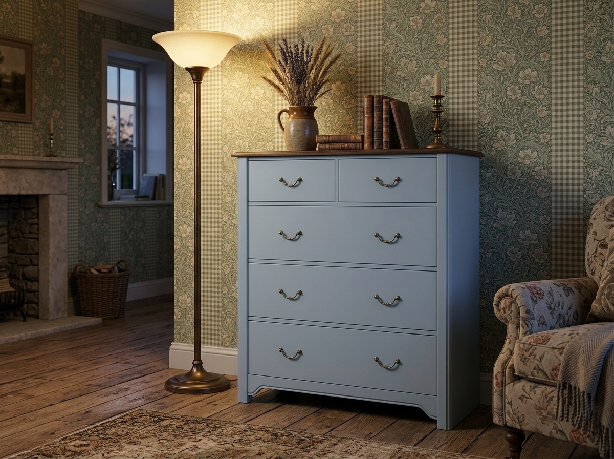 купить Комод "Оливия (Olivia)" на пять ящиков арт GA2005/5024