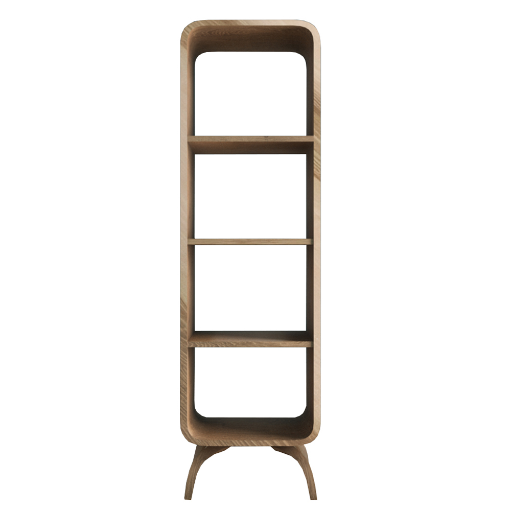 заказать Деревянный стеллаж "Ellipse" узкий арт EL06 в Москве заказать Деревянный стеллаж "Ellipse" узкий арт EL06