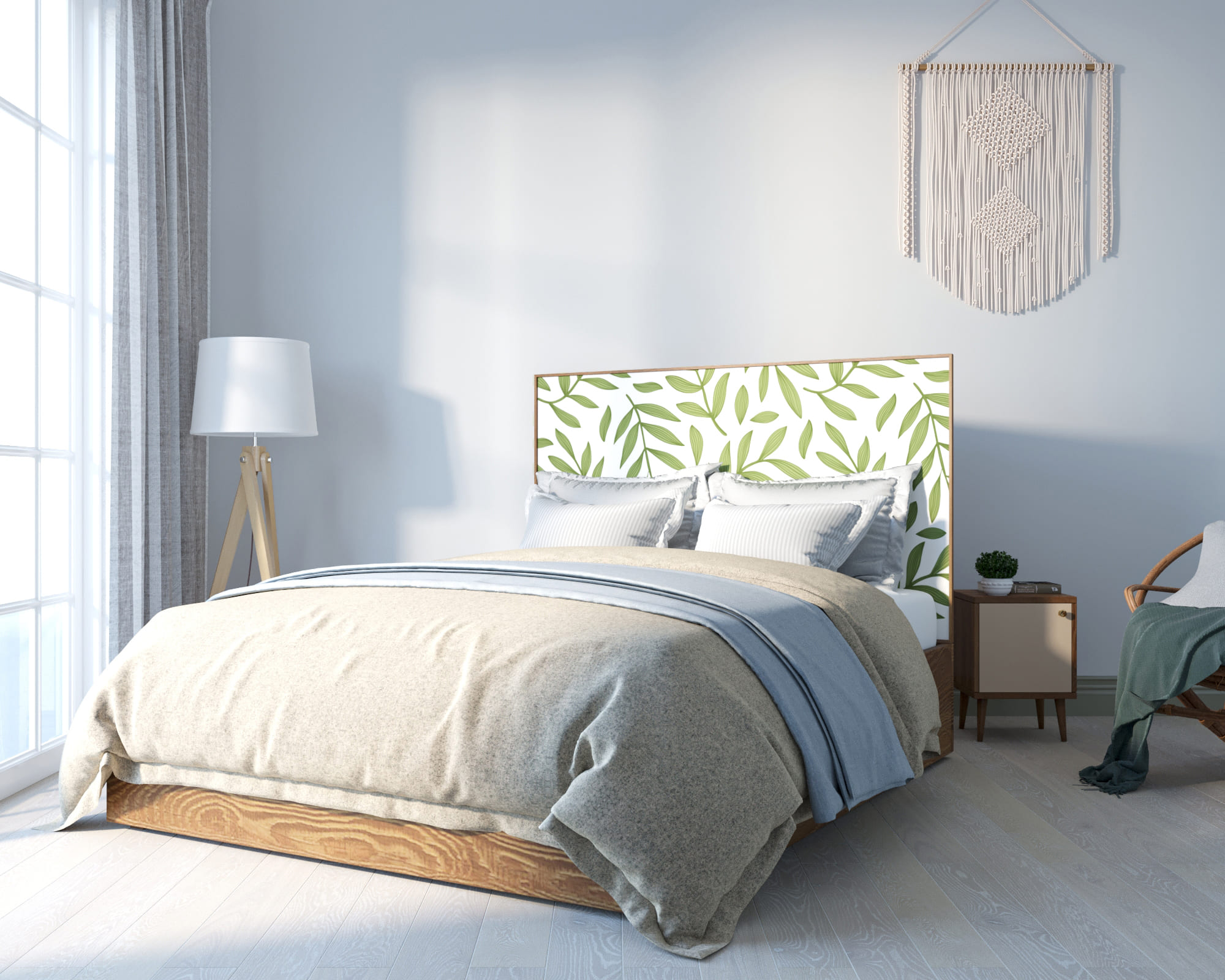 заказать Кровать "Berber" 160х200 см 28 принт арт BB41/Print_28