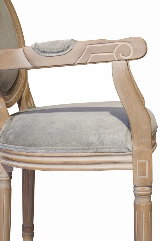 Мягкий стул с подлокотниками Volker Arm Grey в интернет-магазине в Москве Мягкий стул с подлокотниками Volker Arm Grey в интернет-магазине