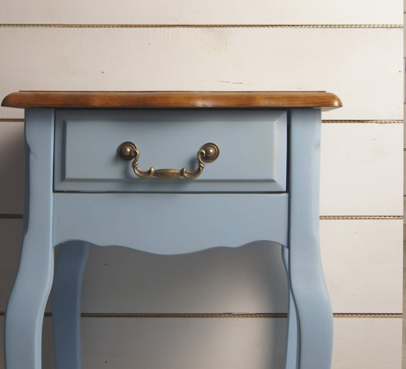 фото Прикроватная тумба "Leontina Blue" с одним ящиком арт ST9302SB