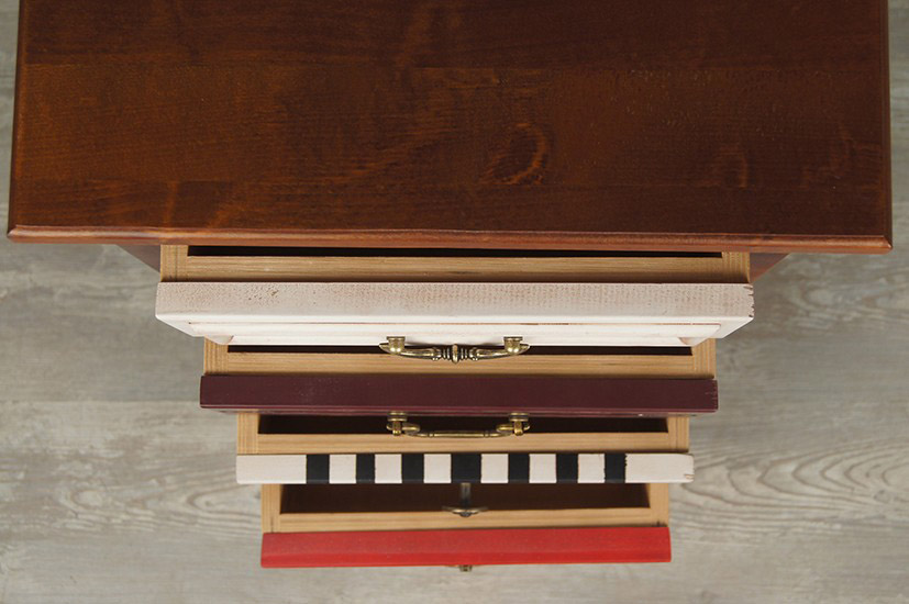 Тумба "Gouache Birch"  арт M10529ETG/1, разноцветная в интернет-магазине