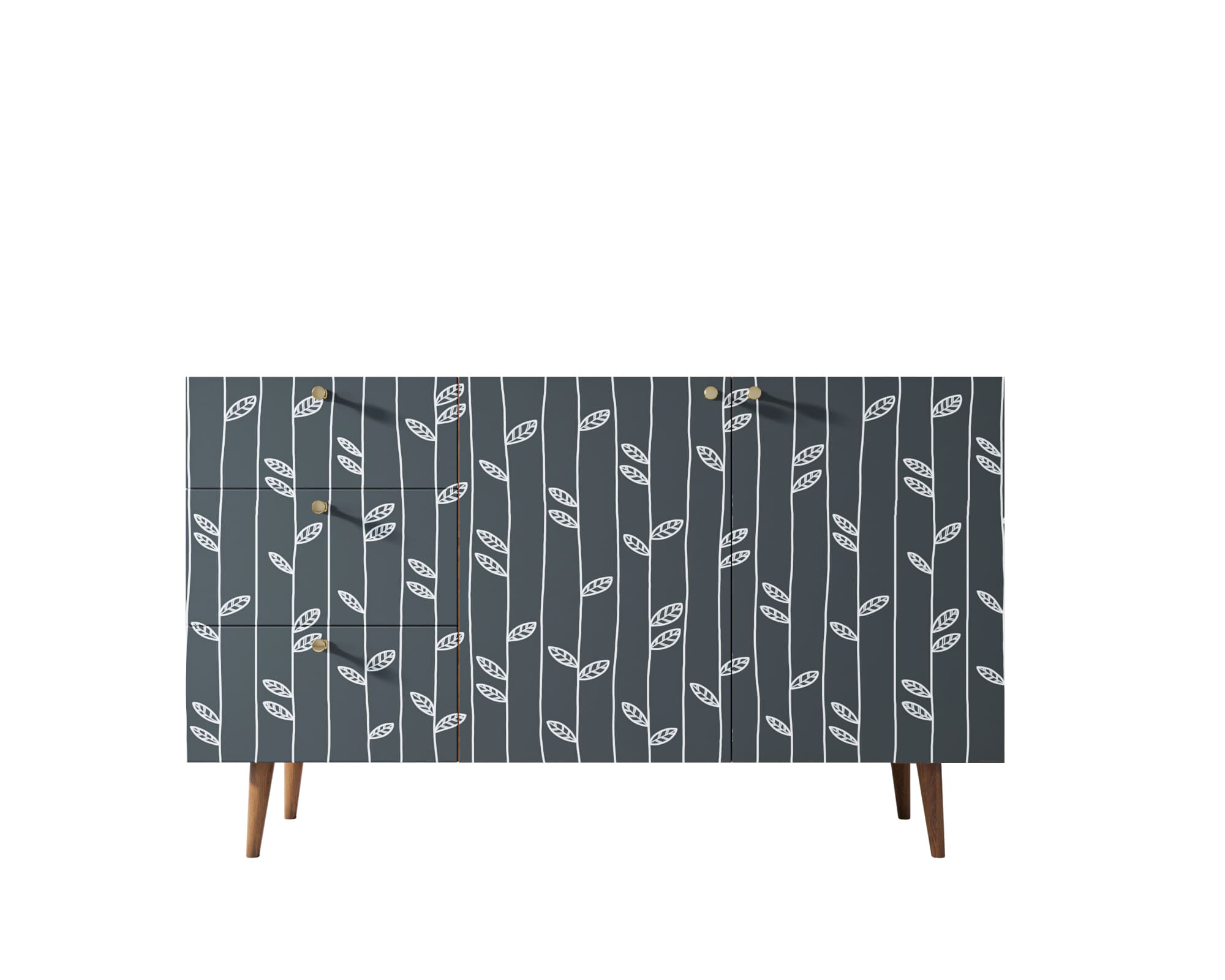 заказать Комод "Berber" с двумя дверками и ящиками принт 18 арт BB17/Print_18